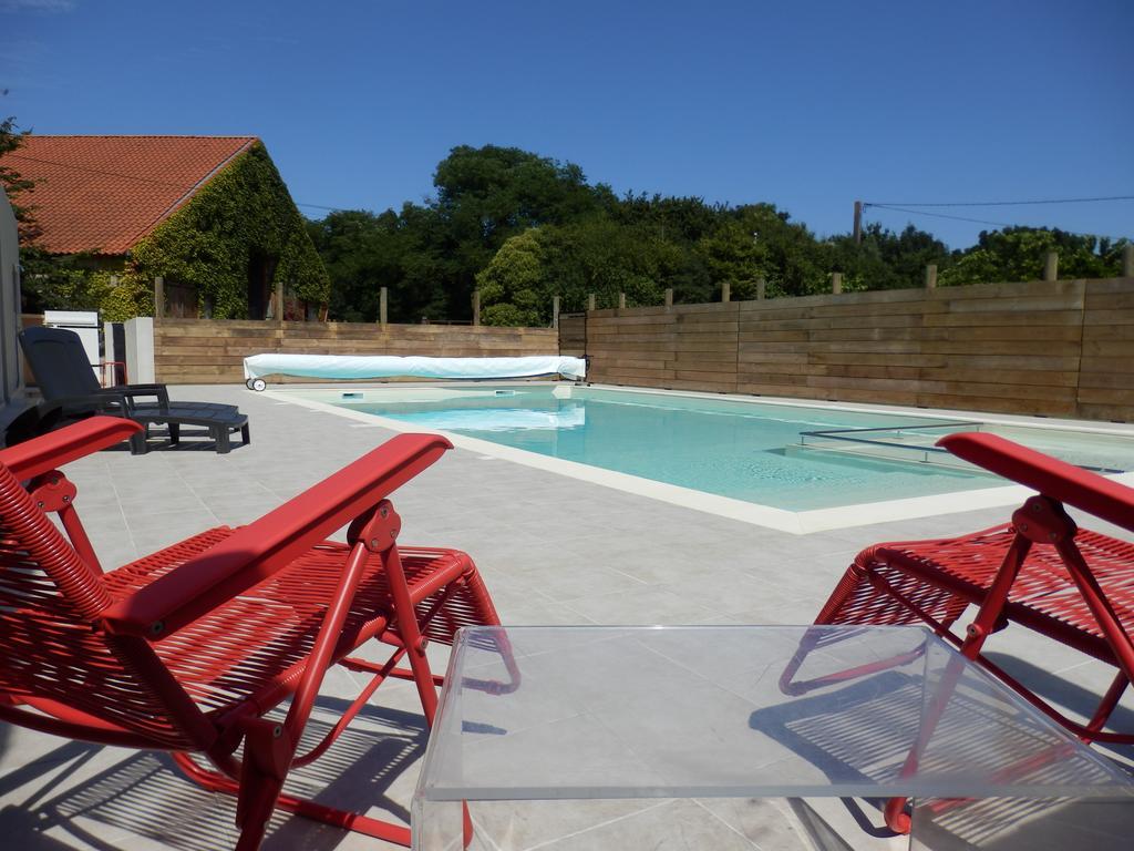 LʼAiguillon-sur-Vie Chambres D'Hotes - Domaine De Bacqueville חדר תמונה